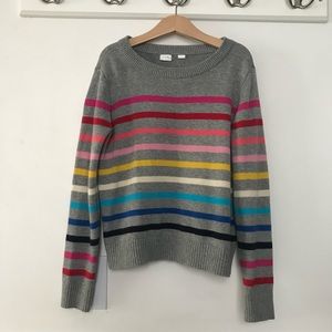 Gap classic rainbow sweater